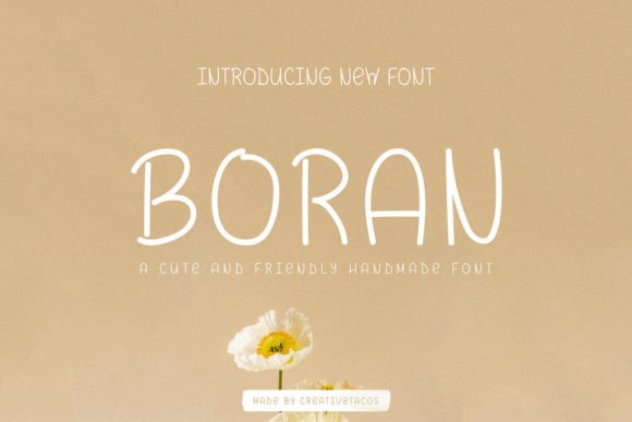 Boran: A Whimsical Web Font