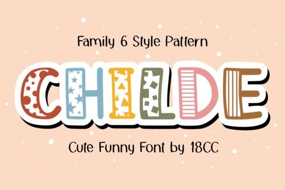 Childe: A Cute Decorative Font for Web Design