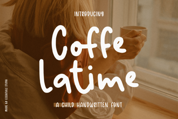 Coffe Latime: A Handwritten Font for Creative Makers