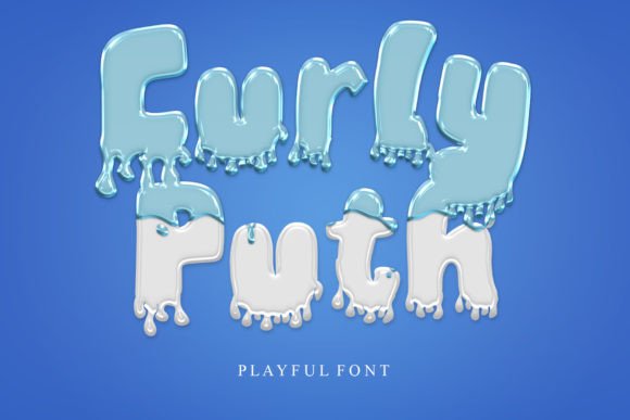 Curly Puth Font for Creative Projects