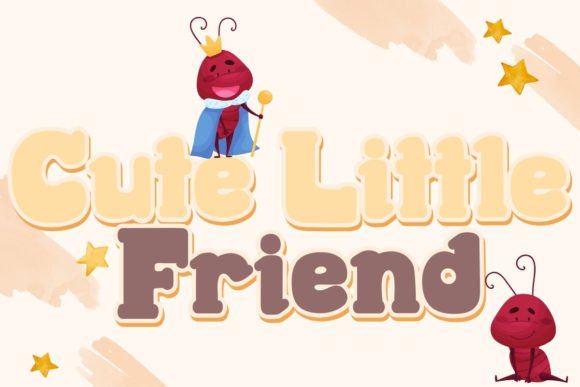 Cute Little Friend Font