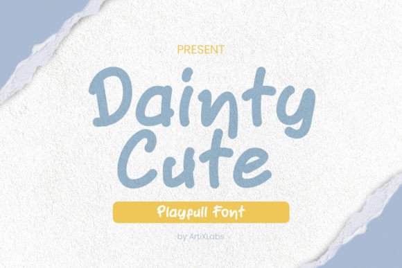 Dainty Cute: A Font for Polished Branding