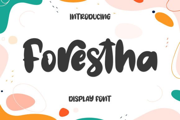 Forestha: A Handwritten Font for Creative Web Design