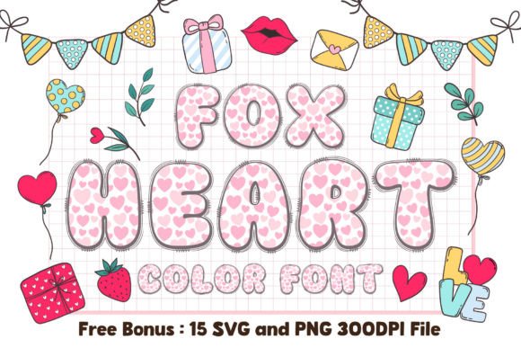 Fox Heart Font for Web Design