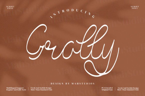 Grolly: A Stylish Script Font