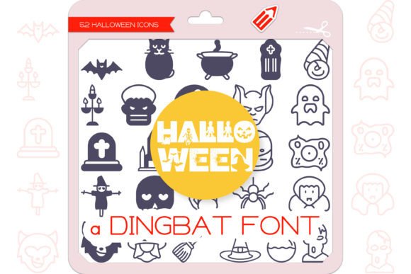 Halloween Icons Font
