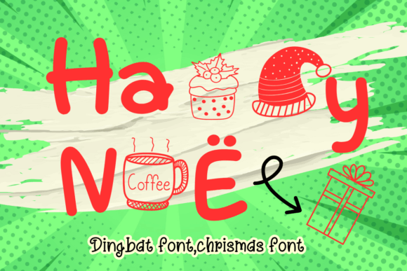 Happy Noel Font for Creative Projects