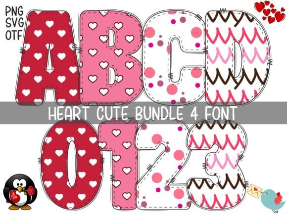 Heart Cute Font Review