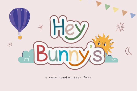 Hey Bunny s Font: Adorable Typography for Digital Campaigns