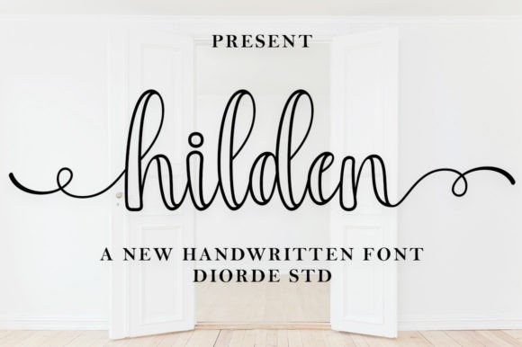 Hilden Outline Font Review