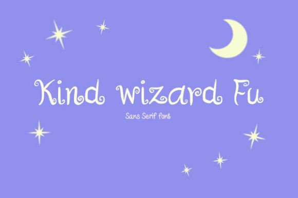Kind Wizard Fu Font