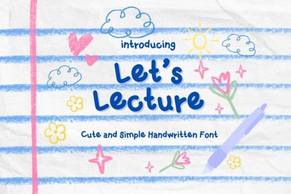 Let’s Lecture: A Playful Font for Creative Brands