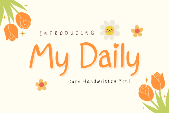 My Daily: A Cute Handwritten Font for Web Design