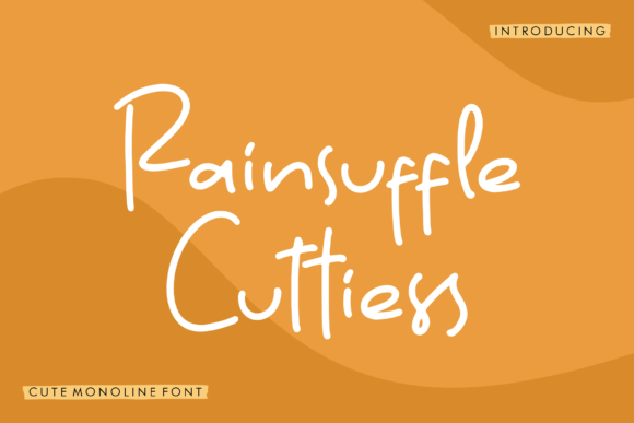 Rainsuffle Cutties: A Font for Clear, Strong Campaigns