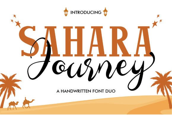 Sahara Journey Font for Creative Projects