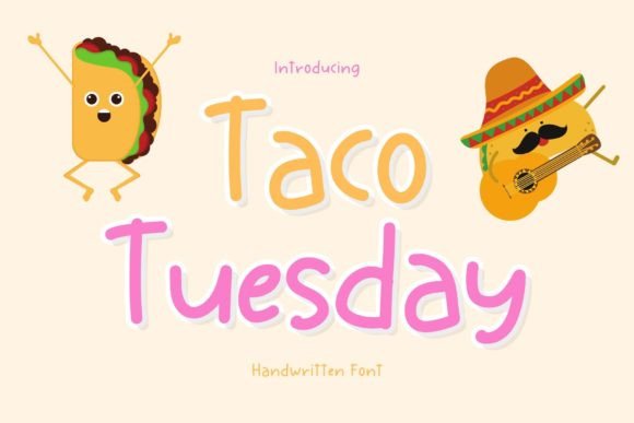 Taco Tuesday Font Review