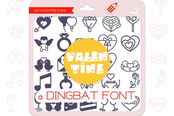 Valentine Icons: A Font That Adds Heart to Your Brand