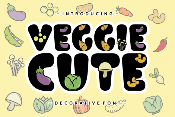 Veggie Cute Font: Playful Typography for Digital Campaigns