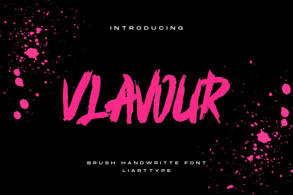 Vlavour: A Handwritten Font for Impactful Campaigns
