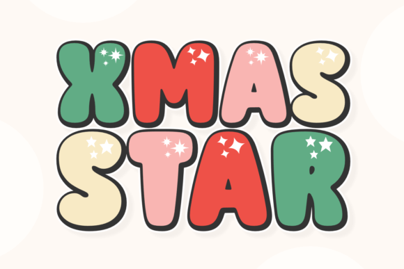Xmas Star: A Festive Font for Designers